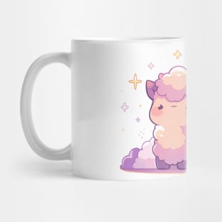 Cute Kawaii Fluffy Lovable Baby Llama Mug